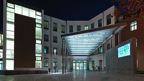 Konstruktiver Glasbau für Marien-Hospital Wesel